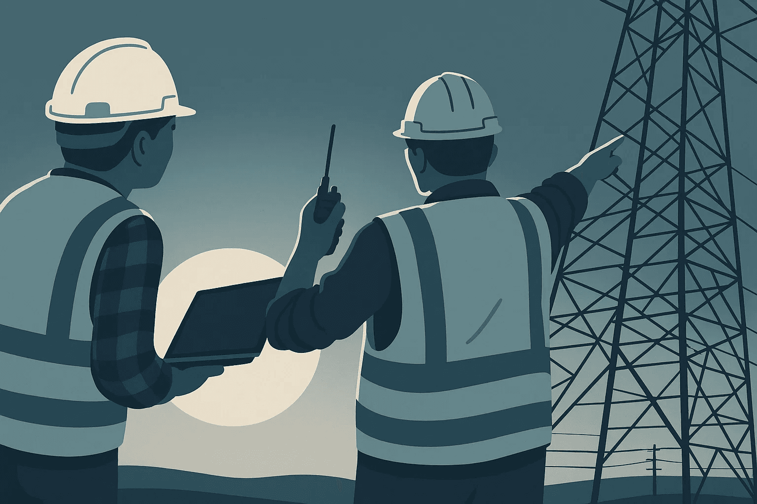 Solar installation engineers