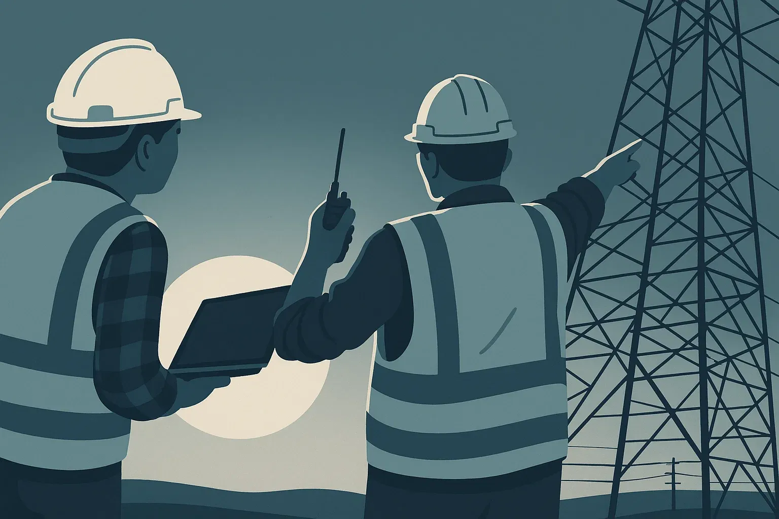 Solar installation engineers